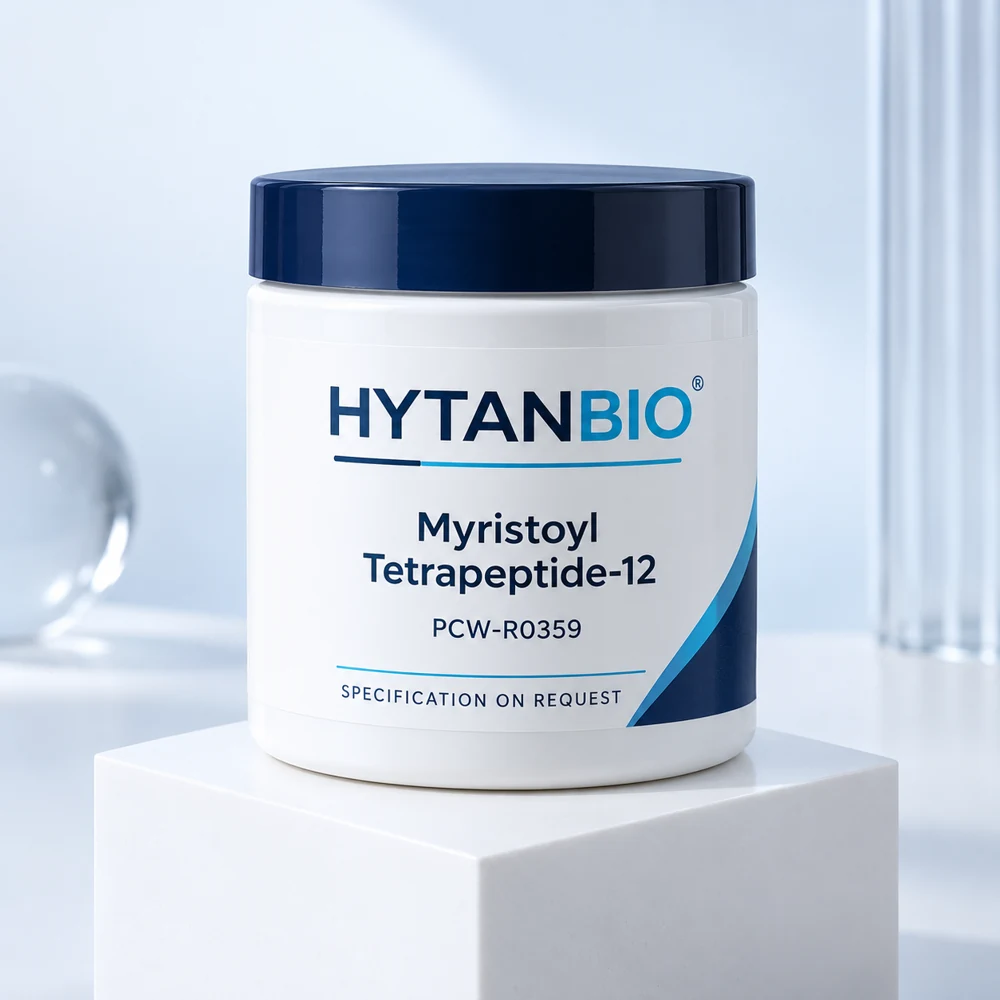 HYTANBIO Myristoyl Tetrapeptide-12 packaging concept for business supply review