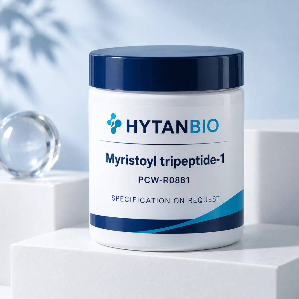 HYTANBIO Myristoyl tripeptide-1 packaging concept for business supply review