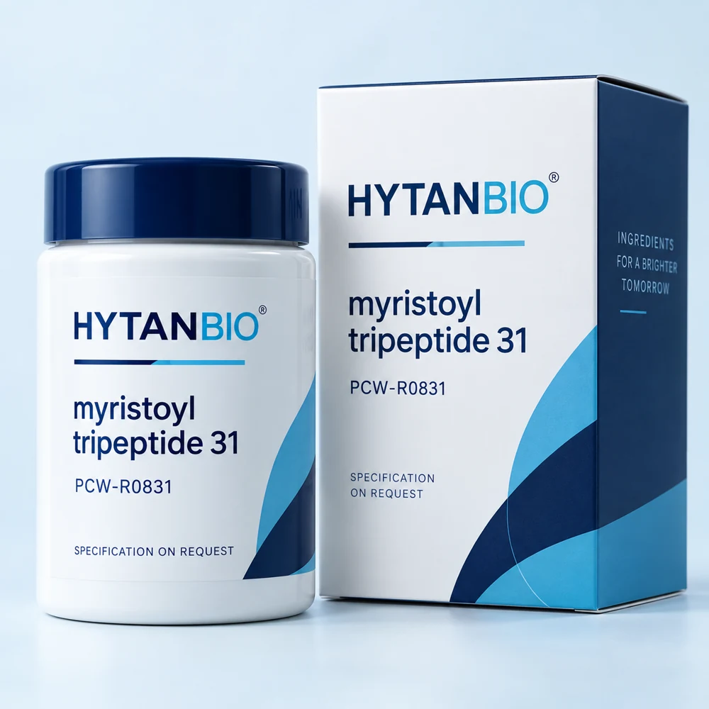 HYTANBIO myristoyl tripeptide 31 packaging concept for business supply review