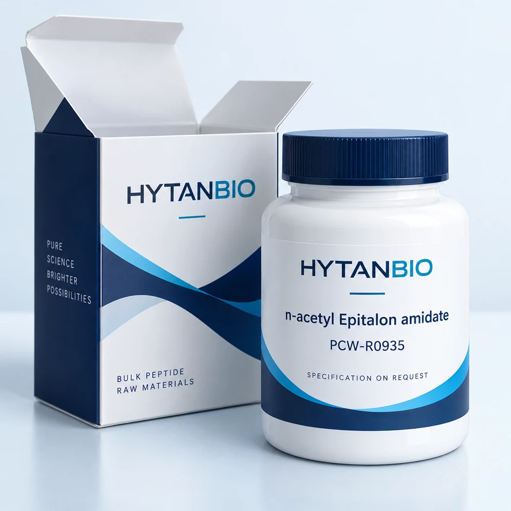 HYTANBIO n-acetyl Epitalon amidate packaging concept for business supply review