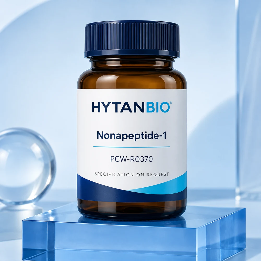 HYTANBIO Nonapeptide-1 packaging concept for business supply review