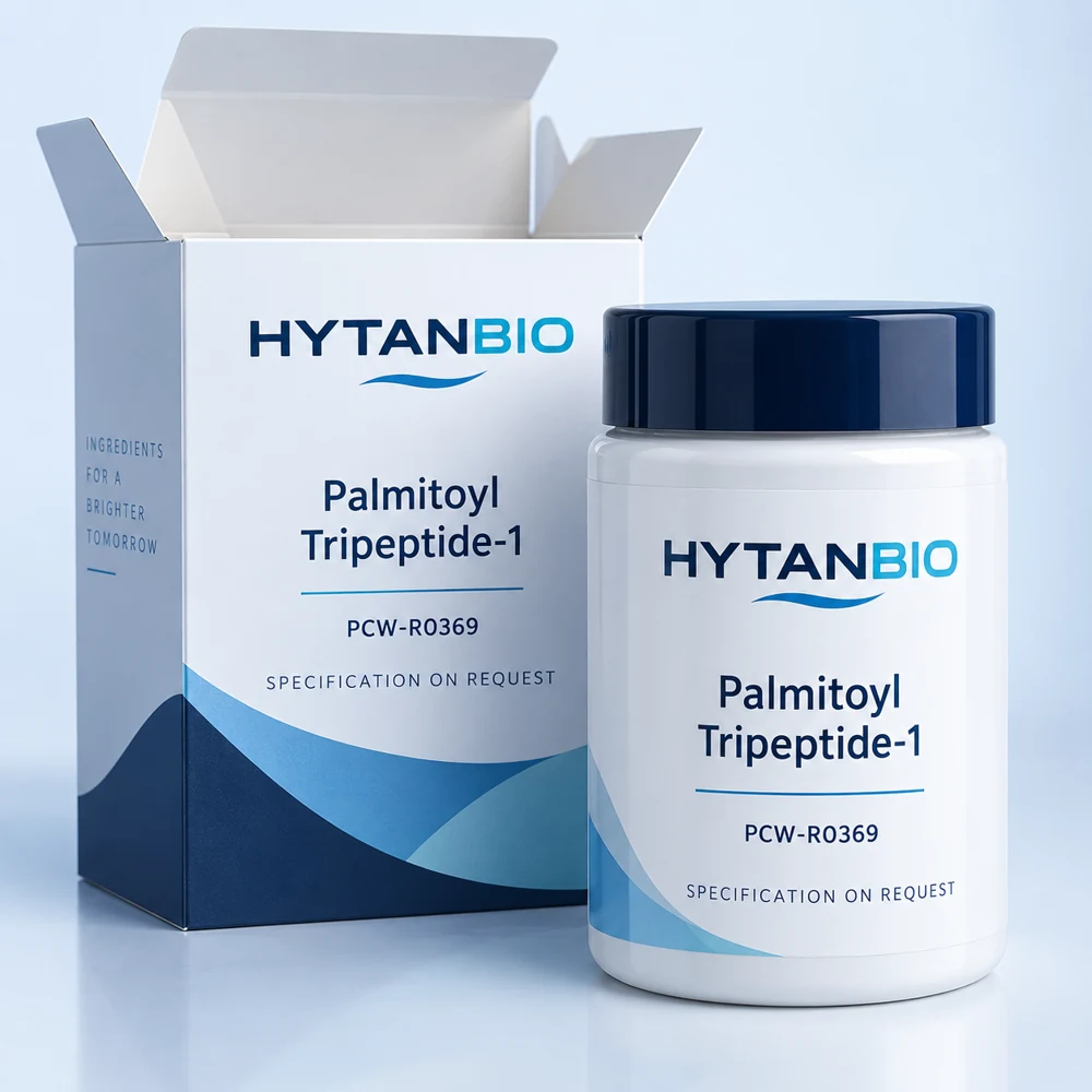 HYTANBIO Palmitoyl Tripeptide-1 packaging concept for business supply review