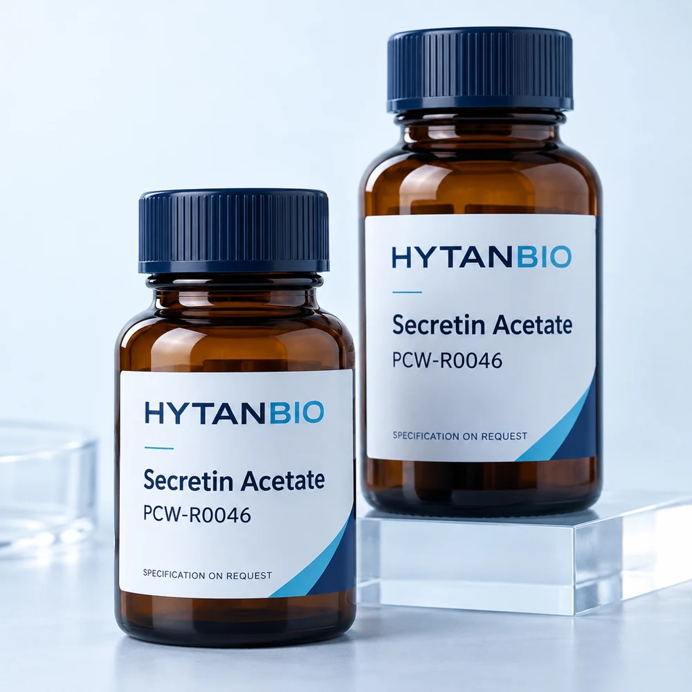 HYTANBIO Secretin Acetate packaging concept for business supply review