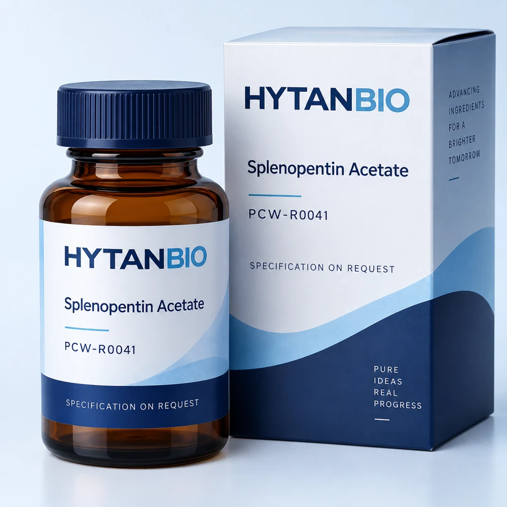 HYTANBIO Splenopentin Acetate packaging concept for business supply review