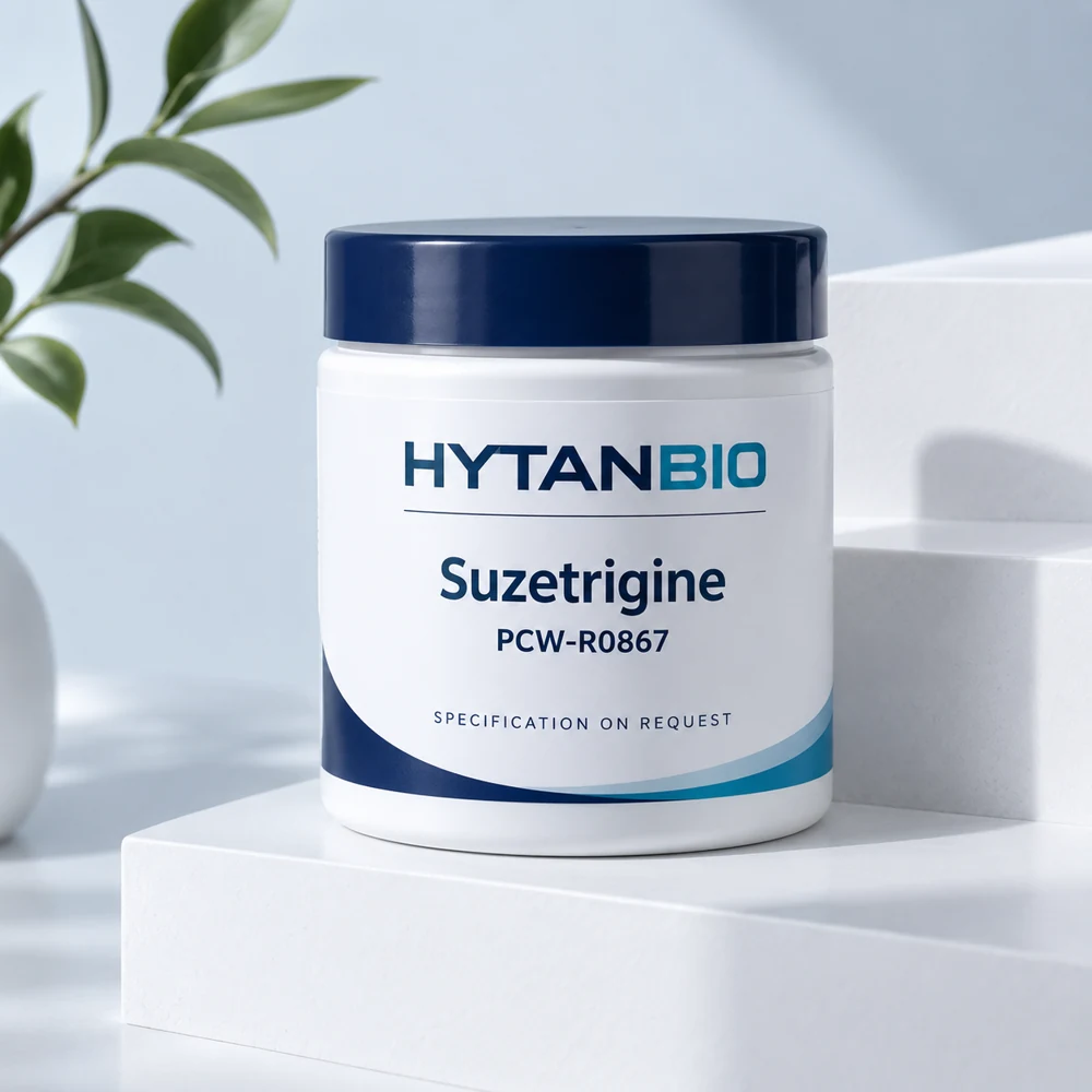HYTANBIO Suzetrigine packaging concept for business supply review