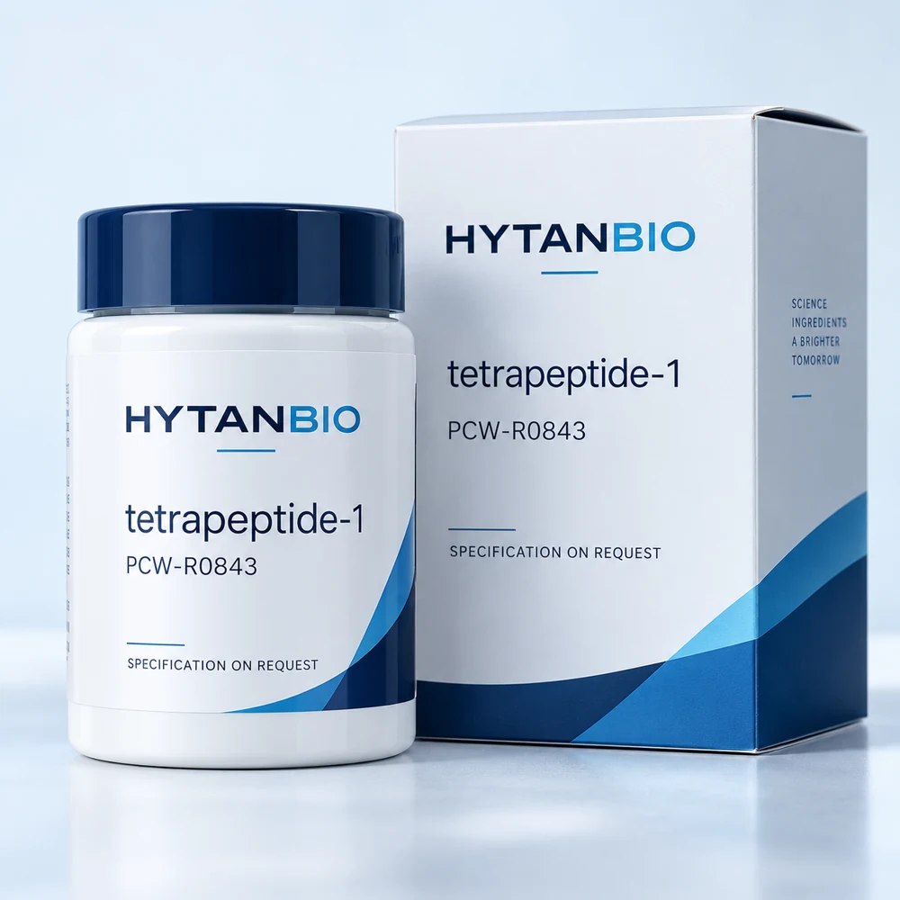 HYTANBIO tetrapeptide-1 packaging concept for business supply review