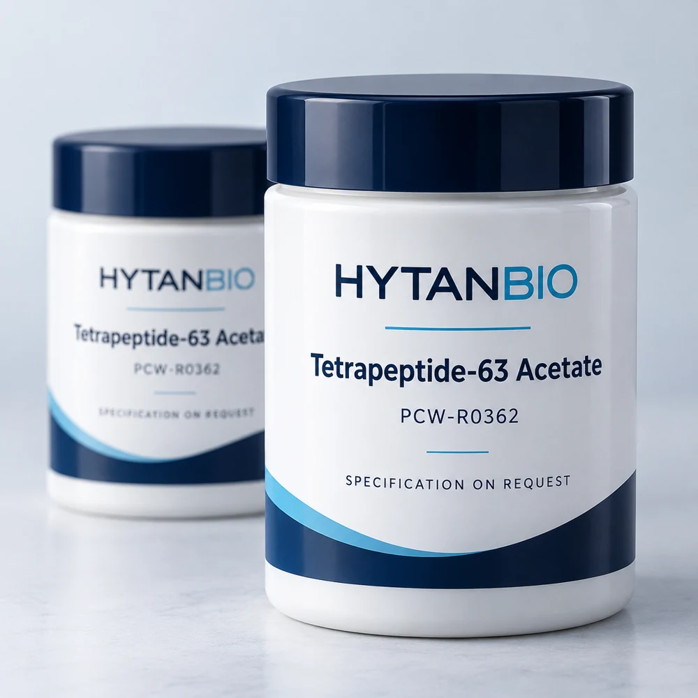 HYTANBIO Tetrapeptide-63 Acetate packaging concept for business supply review