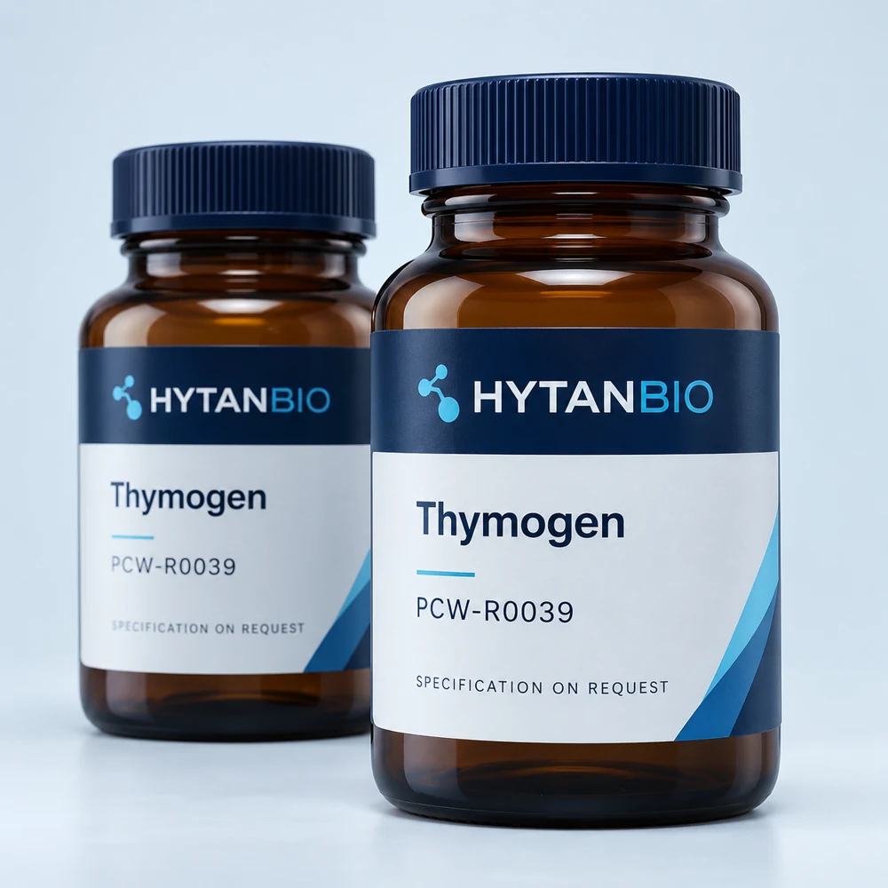 HYTANBIO Thymogen packaging concept for business supply review