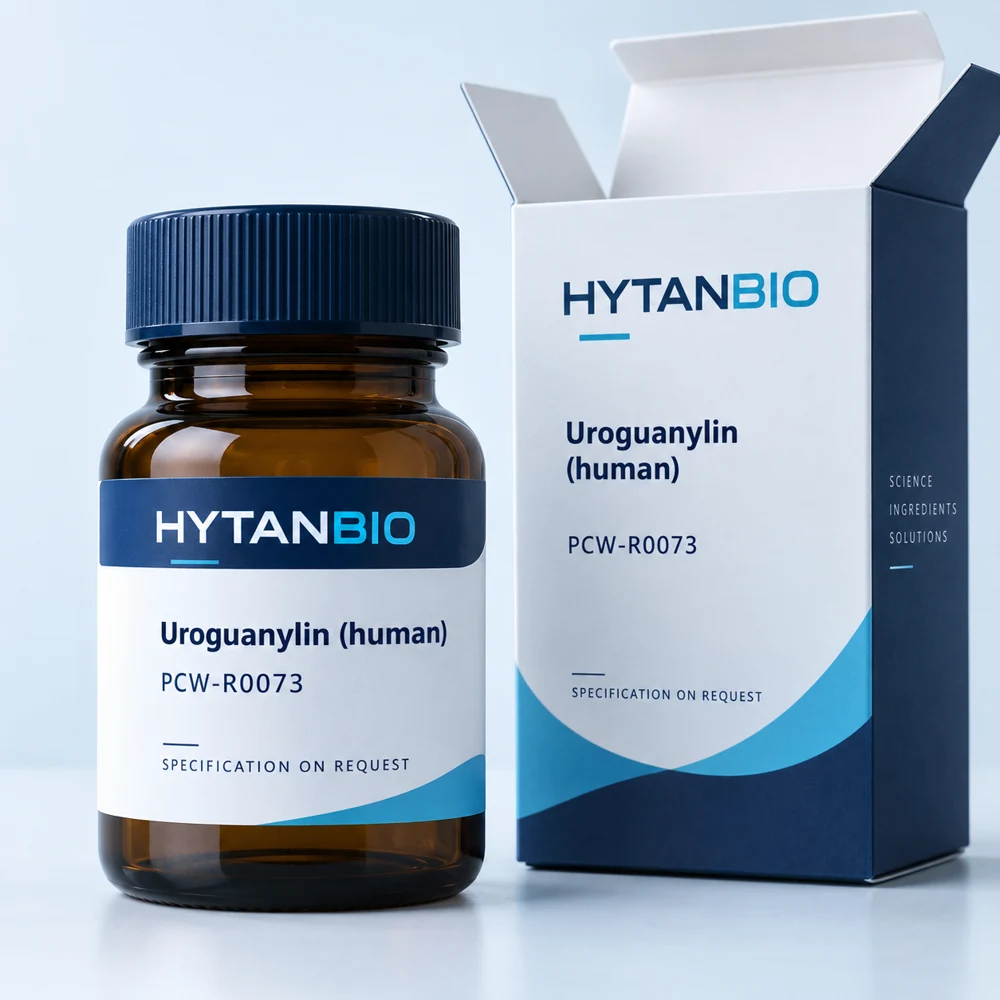HYTANBIO Uroguanylin (human) packaging concept for business supply review